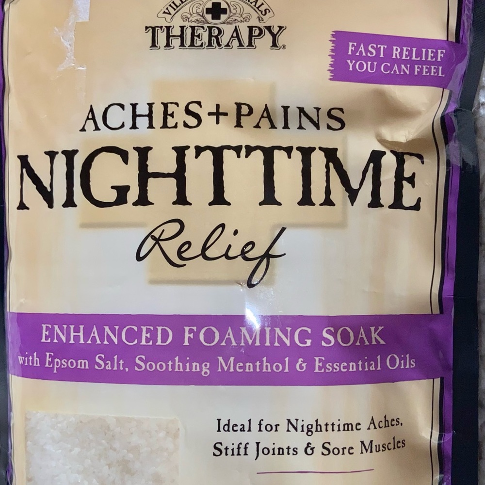 NEW SEALED Village Naturals Aches and Pains relief Large 2.25 lbs bag
